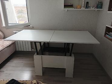 Masalar: Jurnal masası, İşlənmiş, Transformer, Taxta, Kvadrat masa — 3