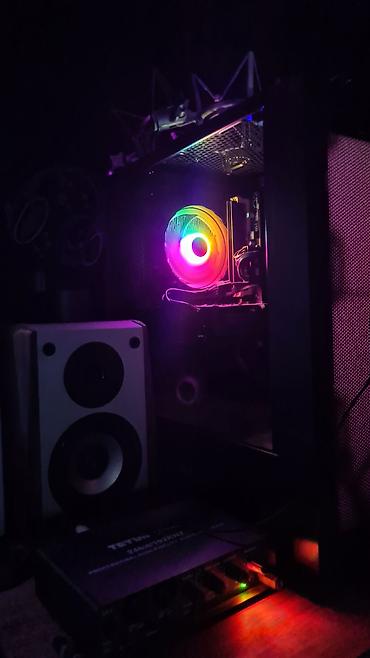 монитор для компьютер: Игровой/рабочий ПК с подсветкой RGB + комплект периферии — 1