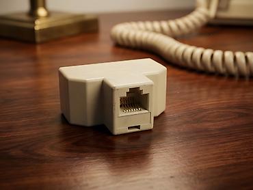 3 simli telefon: 3-lü RJ11 Telefon Xətti Çoxaldıcı Adapter (RJ11 Splitter 6P4C / 6P2C) — 2