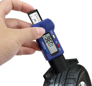колесные цепи: Электронный измеритель глубины протектора автомобильных шин