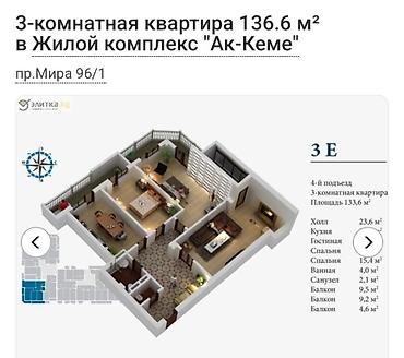 Продажа квартир: 3 комнаты, 136 м², 106 серия улучшенная, Евроремонт — 22