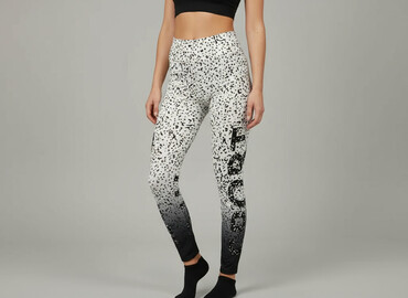 spodnie czarne hello kitty: Shein, Legginsy Sportowe damskie, rozmiar S
