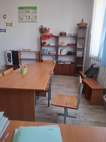 Комплект парт и стульев: Комплект парты и стула, Б/у — 15
