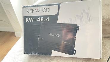 кенвуд: Усилитель звука Kenwood KW-48.4 - 4‑канальный автомобильный усилитель — 1