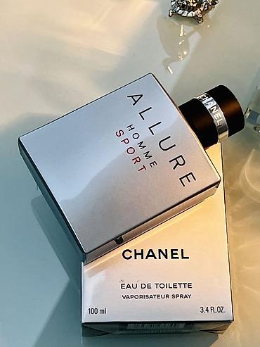 allure: CHANEL Allure Homme Sport — мужская туалетная вода, 100 мл (Eau de — 9