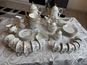 Nahar dəstləri və servizlər: Nahar dəsti, rəng - Ağ, Keramika, 6 nəfərlik, Rusiya — 1