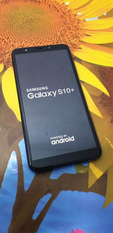 iphone копия: Samsung Galaxy S10 Plus, Б/у, цвет - Черный, 2 SIM