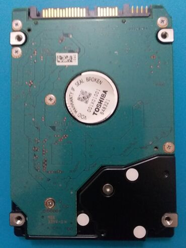 r19 disk: Daxili Sərt disk (HDD) Toshiba, 512 GB, 5400 RPM, 2.5", İşlənmiş