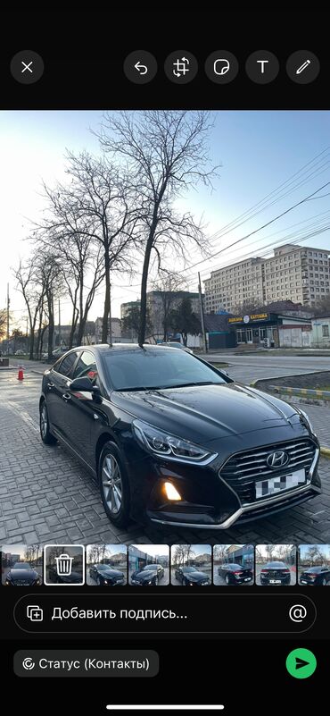 Hyundai: Hyundai Sonata: 2018 г., 2 л, Автомат, Газ, Седан