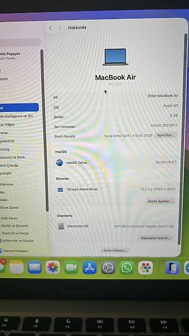 Apple MacBook: Apple MacBook, 13.3 ", Apple M1, 256 GB — 4