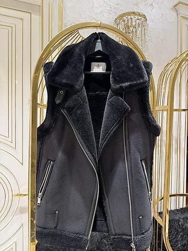 hoodi: Jilet, Stradivarius, S, rəng - Qara — 1