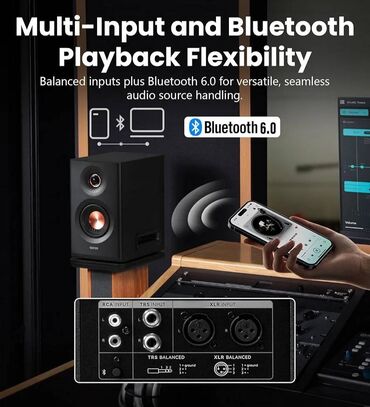 Musiqi mərkəzləri: 🎼 Edifier MR5 Tri-amped Studio Monitor (110W) Edifier MR5 Black — 11