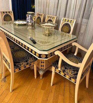metbex masa ve oturacaqlar: *330₼ MASA desti :-TƏCİLİ SATILIR‼️* 8oturacağı var UNVAN:- 2220