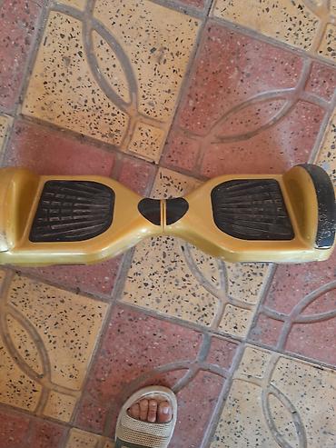 Giroskuterlər: Özünütarazlayan elektrikli skuter (hoverboard) - Rəng: qızılı, qara — 4