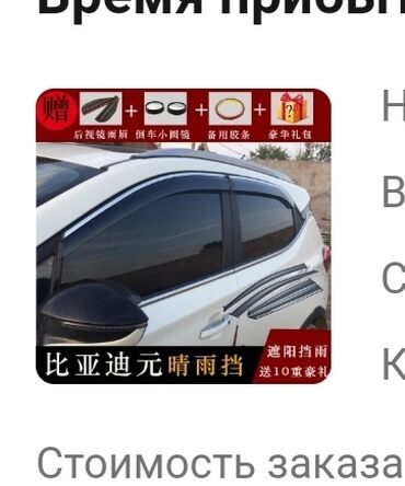 электромобиль byd: Byd yuan ветровик на двери заказывал приехала не та модель 1500