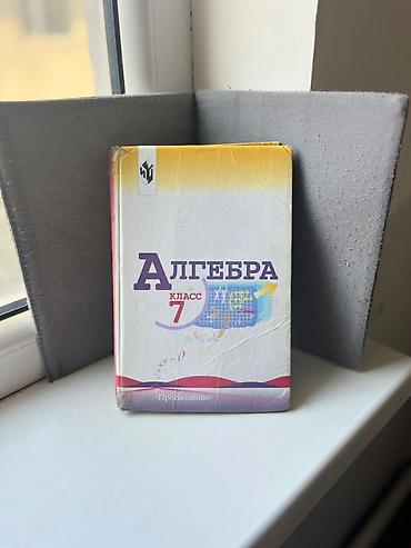 Китептер: Учебники для 7 классов Алгебра, Литература, Геометрия (7-9) — 4