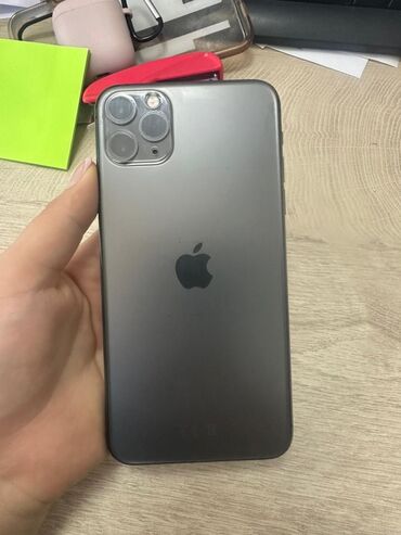 apple на запчасти: IPhone 11 Pro Max, Б/у, 64 ГБ, Alpine Green, 80 %