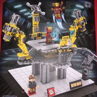 lego человечки: Лего Железного человека 🔥 Тони Старка 🔥 Лаборатория с различными