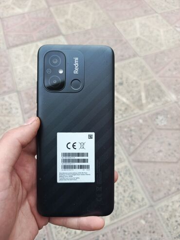 redmi turbo 4 pro: Smartfon – qara rəng Redmi 12C 128gb yaddaş 4gb ram