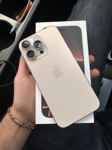 iphone 16 pro max qiymeti: IPhone 16 Pro Max, 256 GB, Desert Titanium