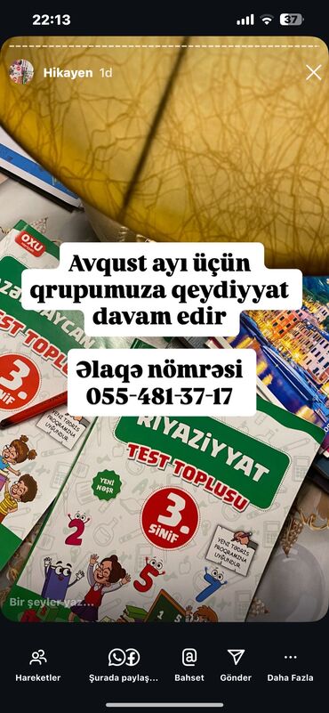 Məktəbəqədər və ibtidai sinif hazırlığı: Məktəbəqədər və ibtidai sinif hazırlığı, Azərbaycan dili, Əyani, Fərdi, Qrup