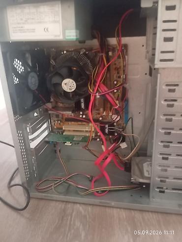 Masaüstü kompüterlər və iş stansiyaları: Super vəziyyətdə işləyir video kart var 1gb. 2kuller Asus plata — 4