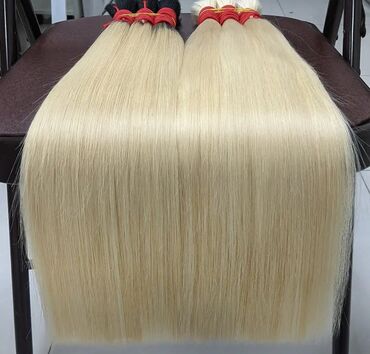 Təbii saçlar, pariklər: Qaynaq saçlar, Təbii, Yeni — 5