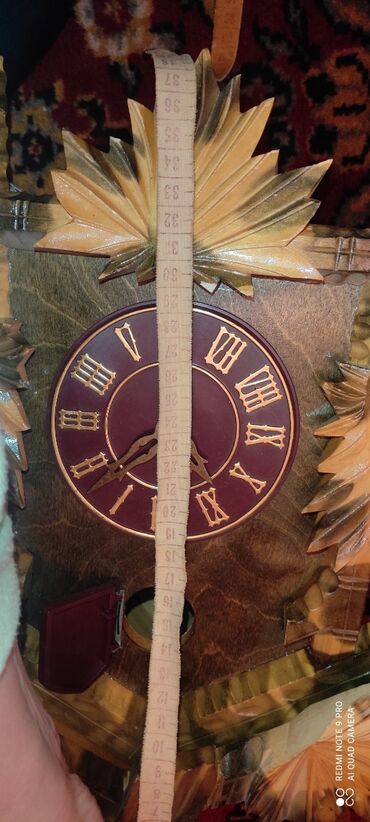 Əntiq saatlar: Kukushka saat.Винтажные механические Советские часы Кукушка — 7