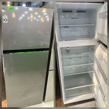 Миксеры: 2 двери LG Холодильник Продажа, цвет - Серебристый