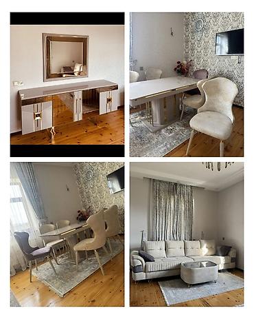torpaq satilir type 1: Qonaq dəsti satılır 1300₼. İdeal vəziyyətdə. Ünvan — 1