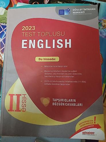Testlər: İngilis dili Testlər 11-ci sinif, DİM, 2-ci hissə, 2023 il — 1