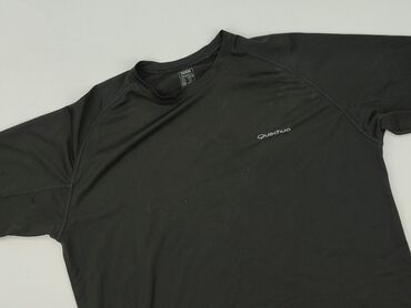 sandały na słupku czarne ccc: Quechua, T-shirt for men, size S (EU 36)