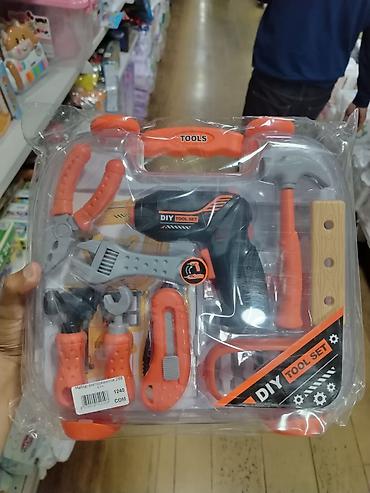 яркие: Детский игровой набор инструментов DIY Tool Set в чемоданчике — 1