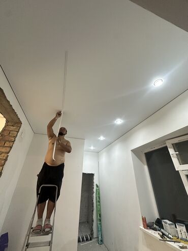Потолочные работы: Монтаж потолков | Багет Больше 6 лет опыта at lalafo.kg — 9 Потолочные работы: Монтаж потолков | Багет Больше 6 лет опыта — 9