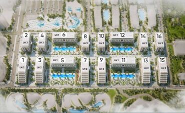 Yeni tikili: Nardaran qəs., Studiya, Yeni tikili, 46 kv. m — 5