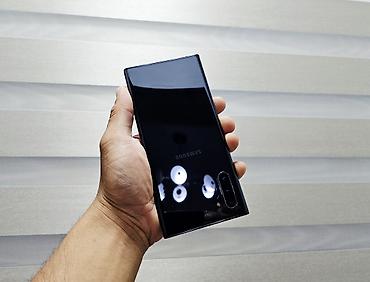 note 14: Samsung Note 10 Plus, Б/у, 256 ГБ, цвет - Черный, 2 SIM — 8