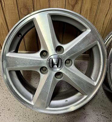 es 2016: Литые Диски R 16 Honda, Комплект, отверстий - 5, Б/у — 4