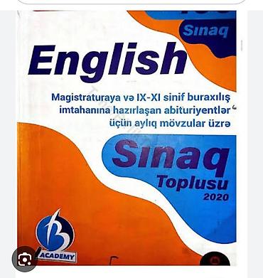Testlər: Məhsul: “English – Sınaq Toplusu 2020” (B Academy) Təsvir: - — 1