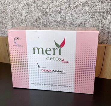 Arıqlamaq üçün vasitələr: Meri detox Original Originalligi arxasinda qr cod-la yoxlamaq olur