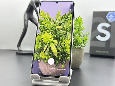 Samsung: Samsung Galaxy S21 5G, Б/у, 128 ГБ, цвет - Белый, 2 SIM — 9