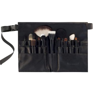 Инструменты и тележки для инструментов: Черный фартук-пояс, чтобы помочь художникам-макияжам в удобном доступе