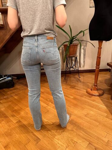 штани джинси: Прямые