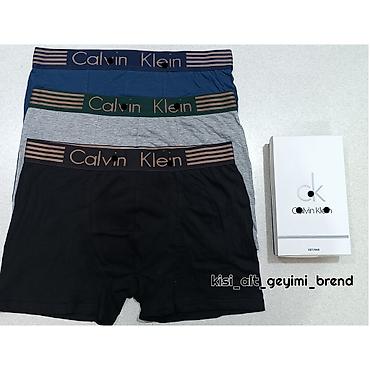 Tumanlar: Calvin Klein 3 lü boxer A class məhsul Əlavə məlumat üçün nömrə ☎️ — 17