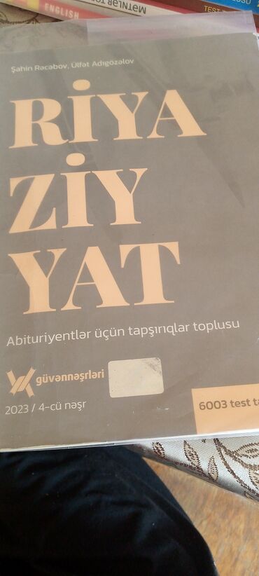 аренда бильярд бишкек: Bu, abituriyentlər üçün "Riyaziyyat" fənni üzrə test tapşırıqları