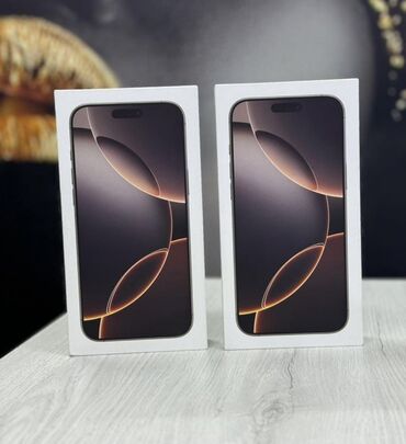 iphone telefonları: IPhone 16 Pro Max, 256 GB, Zəmanət, Qırıq, Barmaq izi