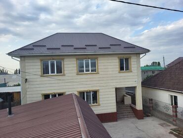 проекты двухэтажных домов в кыргызстане: 240 м², 6 комнат, Свежий ремонт Кухонная мебель