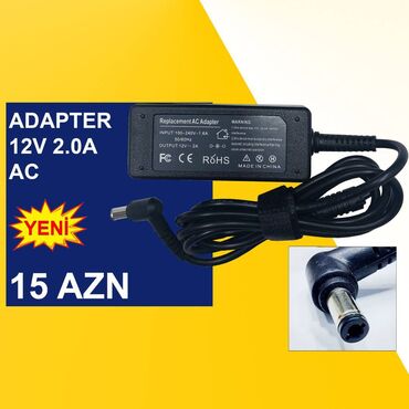 Digər kompüter aksesuarları: Adapterlər “5/5,5/12/14/19/48V 0,5/1/2/3/4/5A” ⭐5V 1.2A TPI TSA9-050 — 9