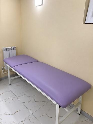 Tibbi çarpayılar: Masaj/Müayinə Masası – bənövşəyi rəng - Təyinat: masaj — 1
