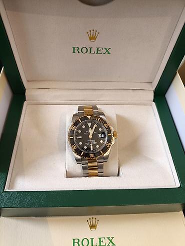 saat seti: Yeni, Qol saatı, Rolex, rəng - Qara — 4
