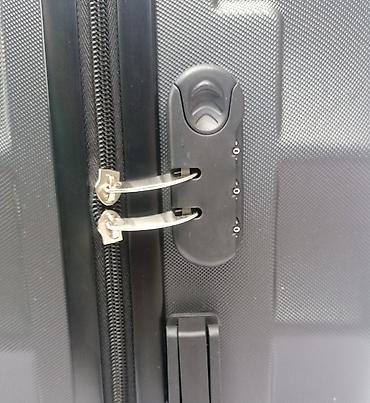 Putni koferi i torbe: H I T-SNIZENJE veliki kofer ABS mod.8006 crni N O V O EXTRA SNIZENJEE — 10